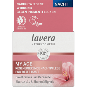 Nachtcreme regenerierend My Age lavera NATURKOSMETIK