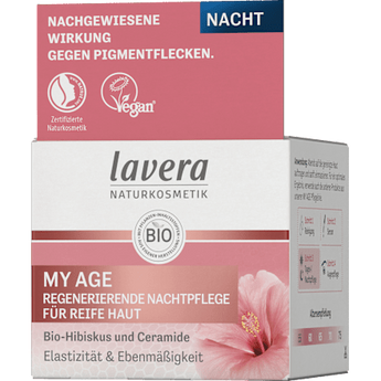 Nachtcreme regenerierend My Age lavera NATURKOSMETIK