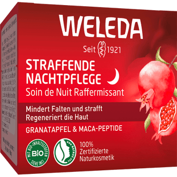Nachtcreme straffend Granatapfel & Maca - Peptide, 40 ml - VivaVoss