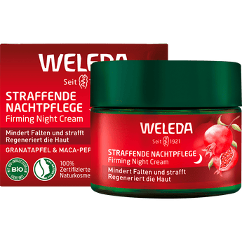Nachtcreme straffend Granatapfel & Maca - Peptide, 40 ml - VivaVoss