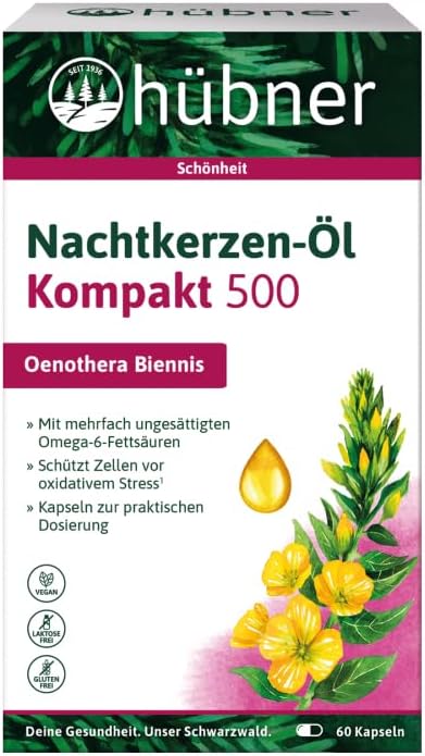 Nachtkerzen - Öl Kompakt Kapseln 500g - VivaVoss