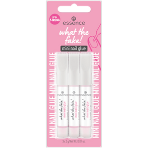 Nagelkleber What The Fake! Mini Nail Glue (3x2g) essence