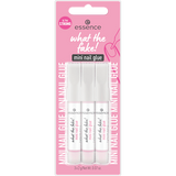 Nagelkleber What The Fake! Mini Nail Glue (3x2g) essence