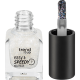 Nagellack Easy & Speedy 470 Transparent with Duochrome Glitter  trend !t up