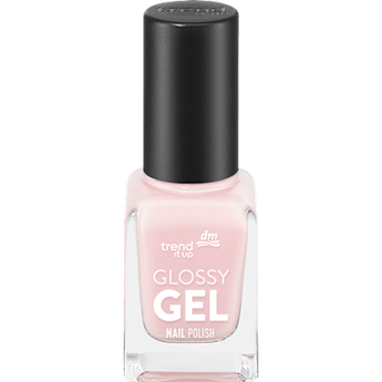 Nagellack Glossy Gel 100 Flamingo Pink  trend !t up