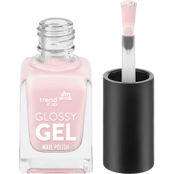 Nagellack Glossy Gel 100 Flamingo Pink  trend !t up