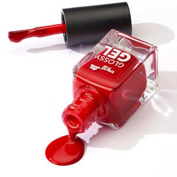 Nagellack Glossy Gel 130 Dark Red  trend !t up