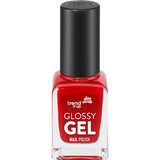 Nagellack Glossy Gel 130 Dark Red  trend !t up