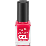 Nagellack Glossy Gel 210 Raspberry Red  trend !t up