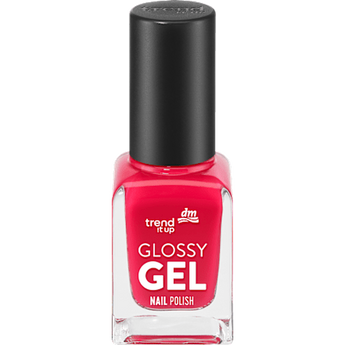 Nagellack Glossy Gel 210 Raspberry Red  trend !t up