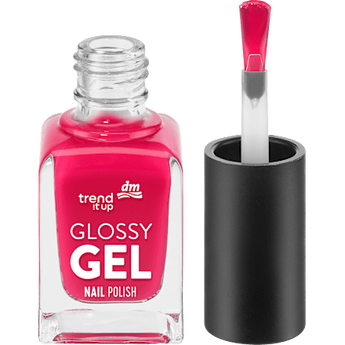 Nagellack Glossy Gel 210 Raspberry Red  trend !t up