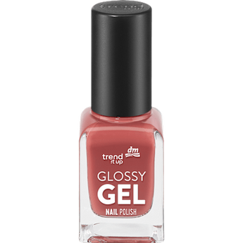 Nagellack Glossy Gel 240 Red Brown  trend !t up