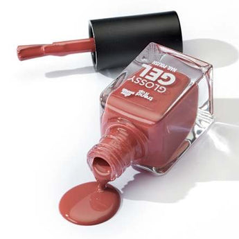 Nagellack Glossy Gel 240 Red Brown  trend !t up