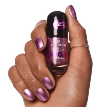 Nagellack Satin Chrome Collection, 8 ml - VivaVoss