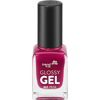 Nagellack Glossy Gel 220 Dark Plum Red  trend !t up