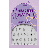 Nagelsticker Set graceful flowers trend !t up