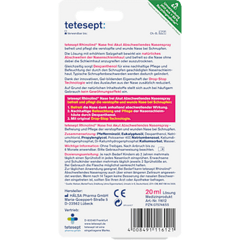 Nasenspray Rhinolind Nase frei  tetesept