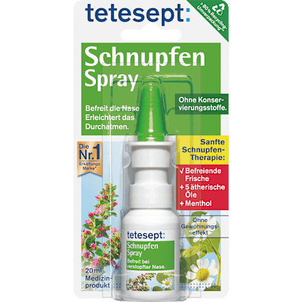 Nasenspray Schnupfen Spray tetesept