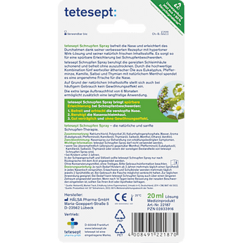 Nasenspray Schnupfen Spray tetesept