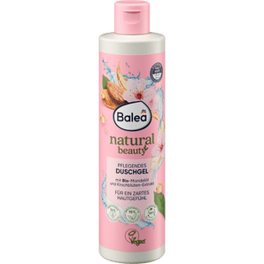 Natural Beauty Dusche Kirschblüten - Extrakt & Bio - Mandelöl, 250 ml Duschgel, Duschschaum by Balea – Available at VivaVoss
