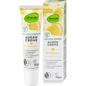 Natural Expert Vitamin C Augencreme, 15 ml Balea, alverde NATURKOSMETIK, Vitamin C, by alverde NATURKOSMETIK – Available at VivaVoss