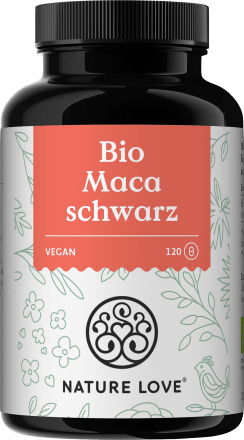 Bio Maca Schwarz Kapseln 120 St, 106 g