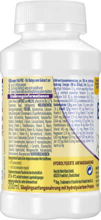 Anfangsmilch Expert HA Pre trinkfertig von Geburt an, 200 ml