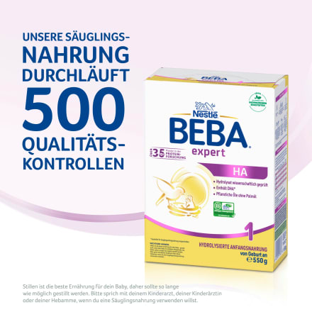 Anfangsmilch Expert HA1 von Geburt an, 0,5 kg