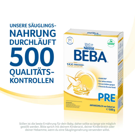 Anfangsmilch Pre von Geburt an, 0,5 kg