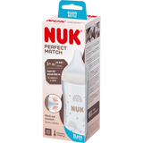 NUK Babyflasche aus Glas Perfect Match, weiß, ab 3. Monat, 230 ml, 1 St - VivaVoss