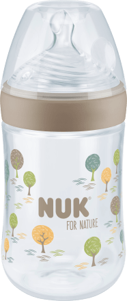 NUK
 Baby bottle for Nature, brown, 0-6 months, 260ml, 1 pc