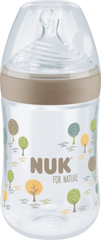 NUK
 Baby bottle for Nature, brown, 0-6 months, 260ml, 1 pc