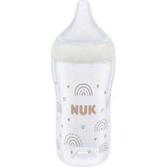 NUK Babyflasche Perfect Match, beige, ab 3 Monaten, 260 ml, 1 St - VivaVoss