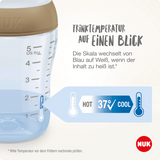 NUK Babyflasche Perfect Match, braun, 0 - 6 Monate, 150ml, 1 St - VivaVoss