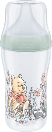 NUK
 Baby bottle Perfect Match Winnie Pooh, mint, from 3 months, 260 ml, 1 pc