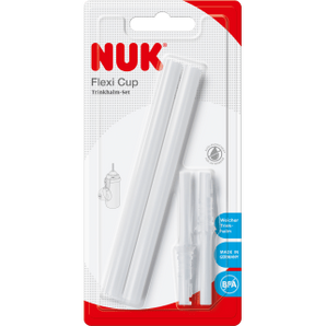 NUK Ersatz Trinkhalme Flexi Cup, 2 St - VivaVoss