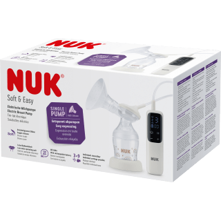 NUK Milchpumpe elektrisch soft & easy, 1 St - VivaVoss