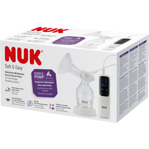 NUK
 Electric breast pump soft &amp; easy, 1 piece