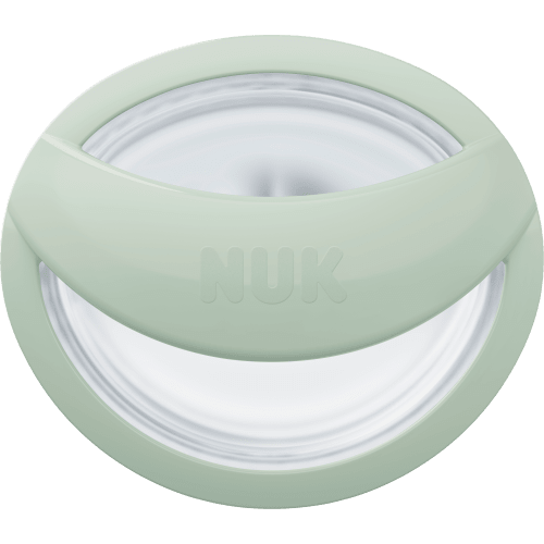 NUK
Schnuller Mommy Feel Silikon, mint/weiß, Gr.1 , 0-9 Monate, 2 St