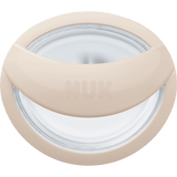 NUK Schnuller Mommy Feel Silikon, rosa/creme, Gr.1, 0 - 9 Monate, 2 St - VivaVoss