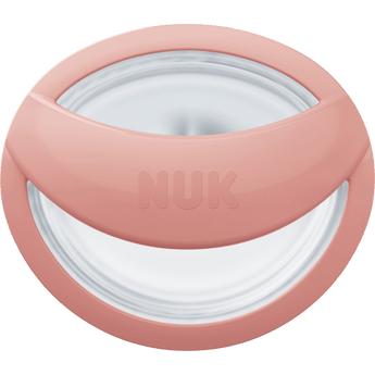 NUK Schnuller Mommy Feel Silikon, rosa/creme, Gr.1, 0 - 9 Monate, 2 St - VivaVoss