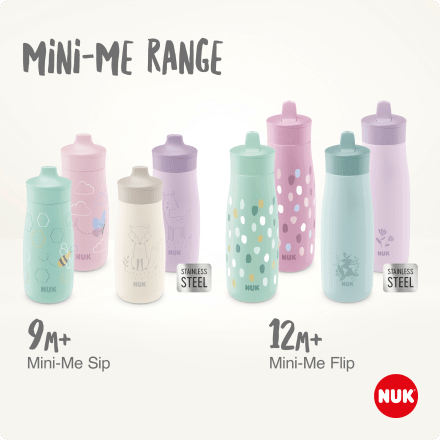 Stainless steel drinking bottle Mini-Me lilac, 300ml, 1 pc