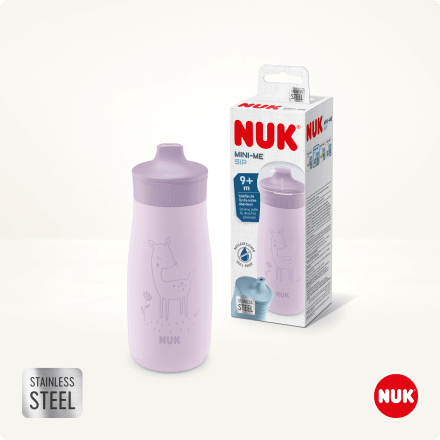 Stainless steel drinking bottle Mini-Me lilac, 300ml, 1 pc