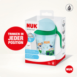 NUK Trinkhalmbecher Motion Cup grün, 230 ml, 1 St - VivaVoss