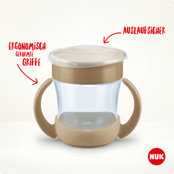 NUK Trinklernbecher Evolution Mini Magic Cup blau, 160 ml, 1 St - VivaVoss