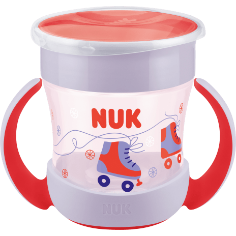 NUK
 Drinking cup Evolution Mini Magic Cup red/purple, 160 ml, 1 pc