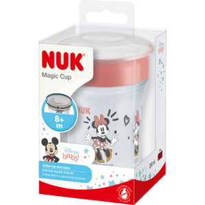 NUK Trinklernbecher Magic Cup Disney rot, 230 ml, 1 St - VivaVoss