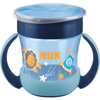 NUK Trinklernbecher Mini Magic Cup Night blau, 160 ml, 1 St - VivaVoss