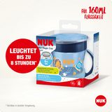 NUK Trinklernbecher Mini Magic Cup Night blau, 160 ml, 1 St - VivaVoss