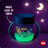 NUK Trinklernbecher Mini Magic Cup Night rosa, 160 ml, 1 St - VivaVoss